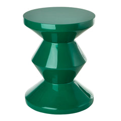 Mesa auxiliar Zig Zag verde